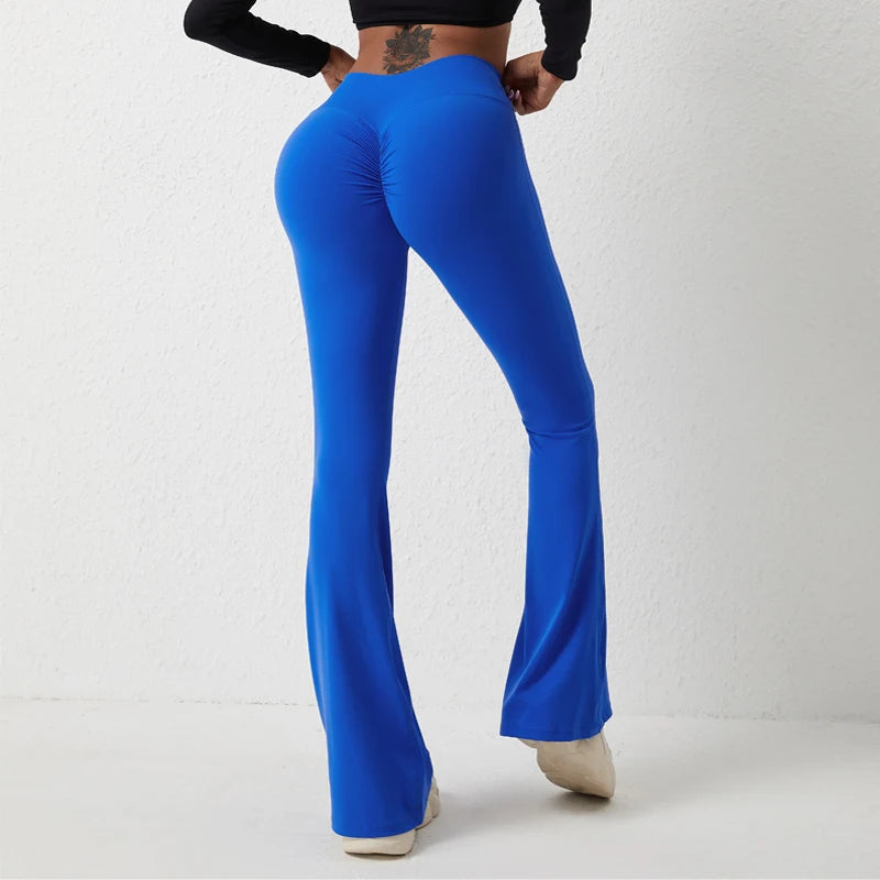 Women leggings v-back